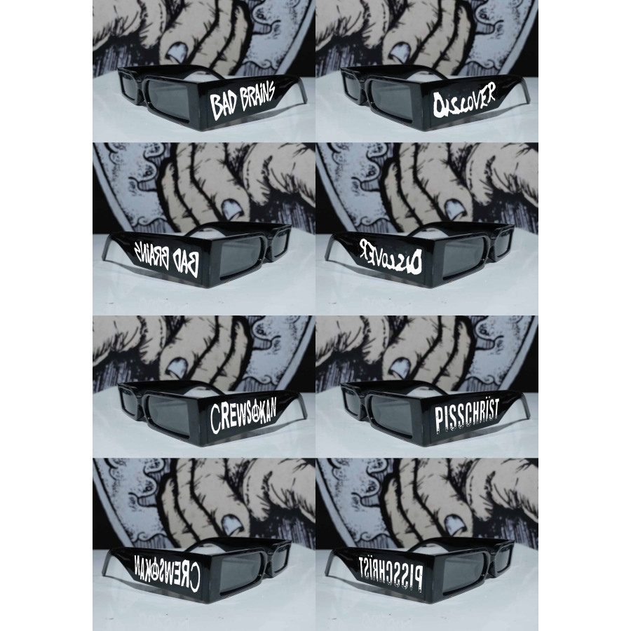 cod kaca mata costum band punk,kaca mata kotak hitam ,kaca mata kotak,kaca mata lensa hitam.kaca mat