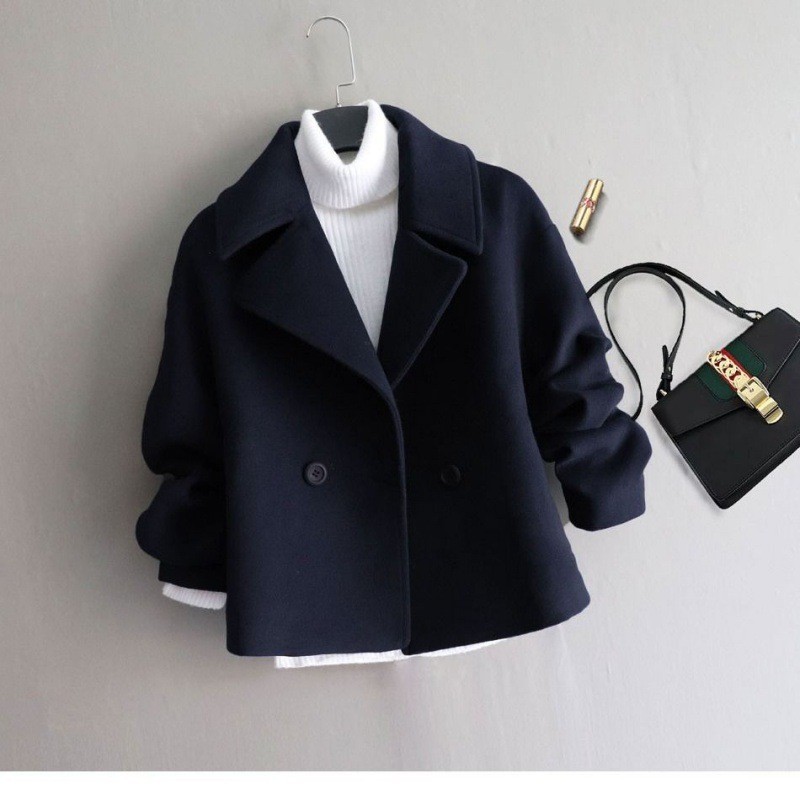 coat anak perempuan import jaket blazer anak perempuan long winter coat
