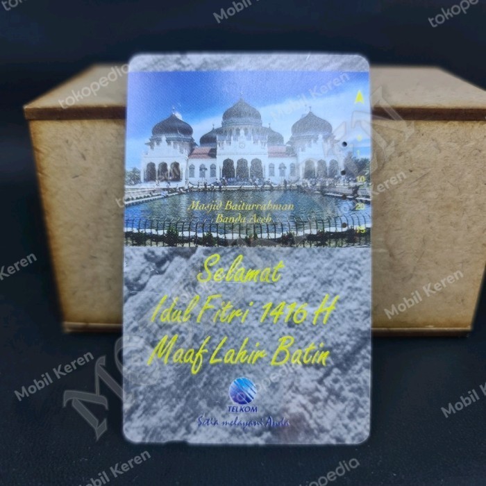 

EL99 Kartu Telpon Magnetic Telkom Indonesia Masjid Baiturrahman Banda Aceh