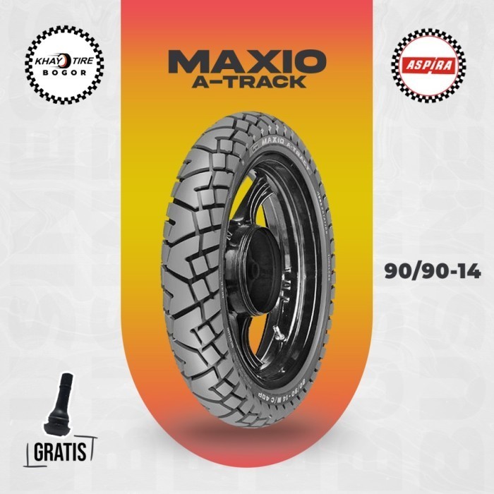 Ban Tubles Motor Matic ASPIRA MAXIO ATRACT 90/90 - 14
