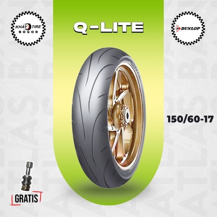 Ban Motor Sport DUNLOP Q-LITE 150/60 Ring 17 Tubeless