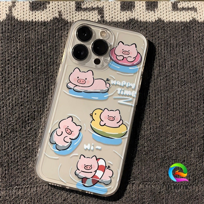 Casing Iphone Babi Pig Perempuan   Case Iphone 13 12 11 PRO MAX 14 15 PLUS XS XR 6+ 7+ 8 PLUS