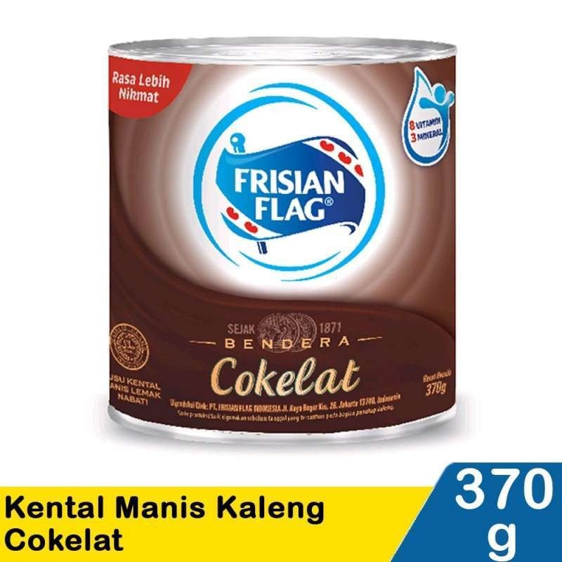 

Frisian flag kental manis coklat 370g