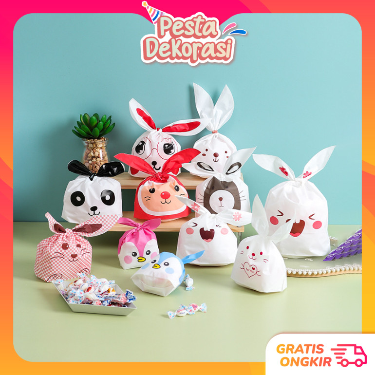 

Dekorasi - H6324 Goodie Bag Serbaguna / Kantung Souvenir Ulang Tahun / Souvenir Bag