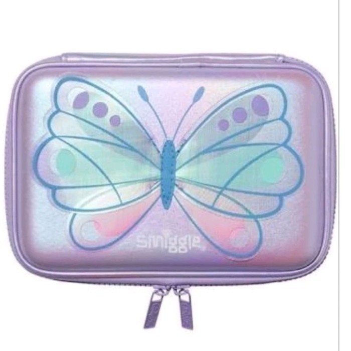 

NEW ! BEST SELLER Smiggle Flutter Butterfly Backpack, Bento Box, Pencil Case, Botol/Kado - Hard pc flutter