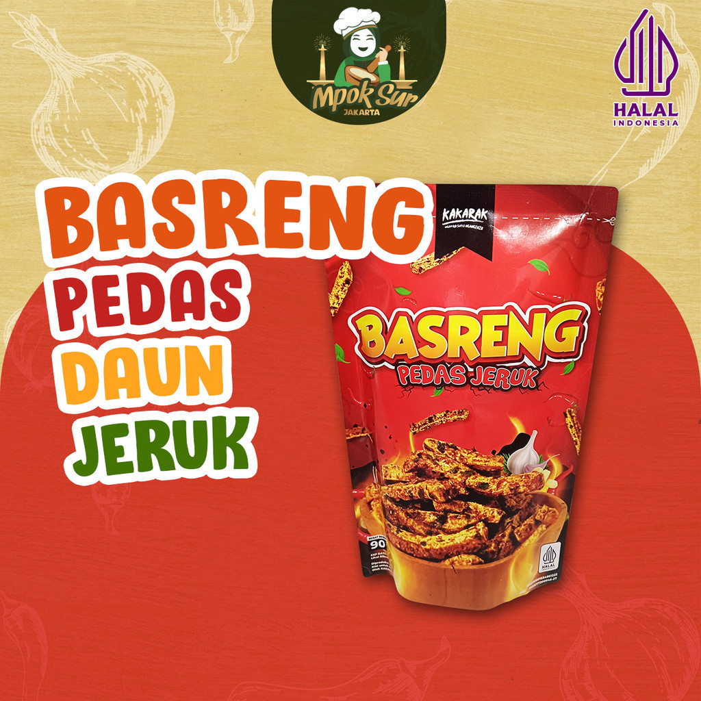 

Mpok Sur - Basreng Pedas Daun Jeruk Bakso Goreng Pedes Daun Jeruk