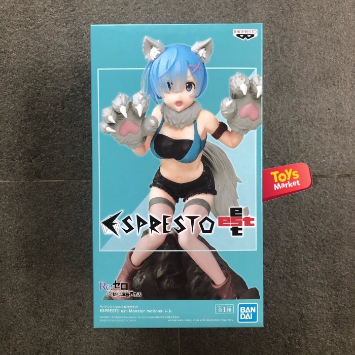 BANPRESTO ESPRESTO Monster Motions Re:Zero - Rem