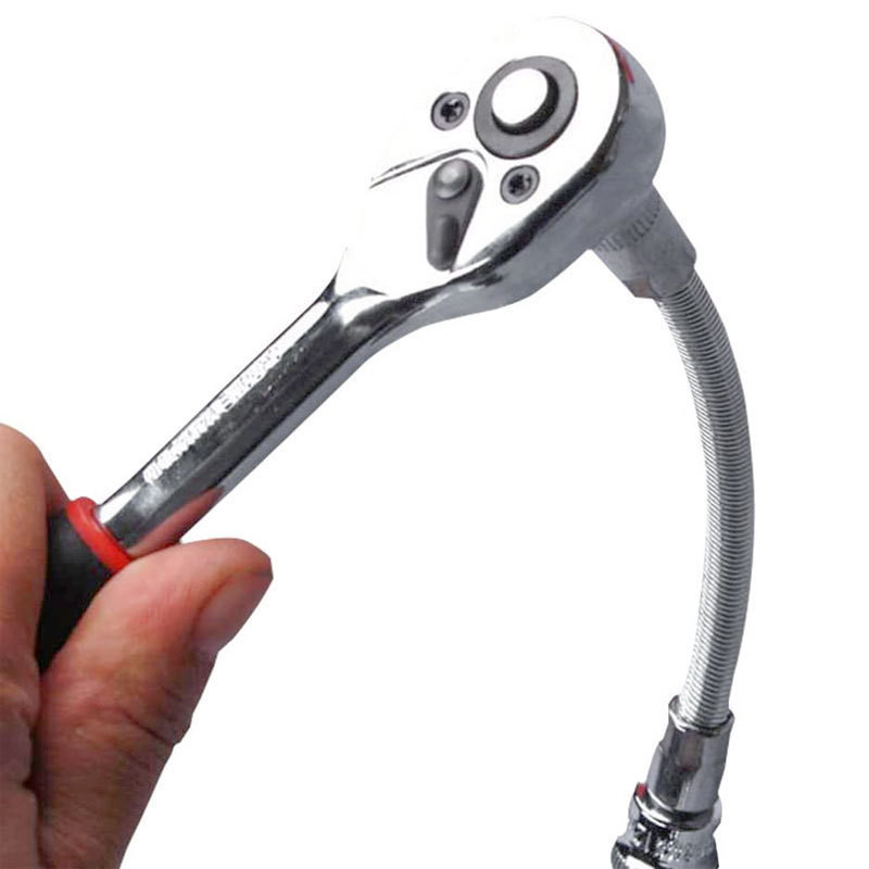 Sherlock Extension Bar Fleksibel Sambungan Kunci Shock Chrome Vanadium