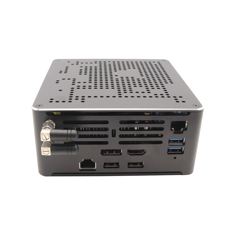 Gaming Desktop Computer Core i9 10980HK Xeon W-10885M E-2276M Mini Server PC 2*DDR4 2*NVME Dual Lan 