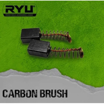 RYU CARBON BRUSH RID13-2RE / ARANG MESIN BOR 13 MM / SPAREPART