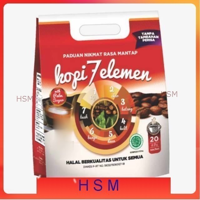 

Kopi 7 Elemen Sevel Kopi isi 20 AC55 - HAENI