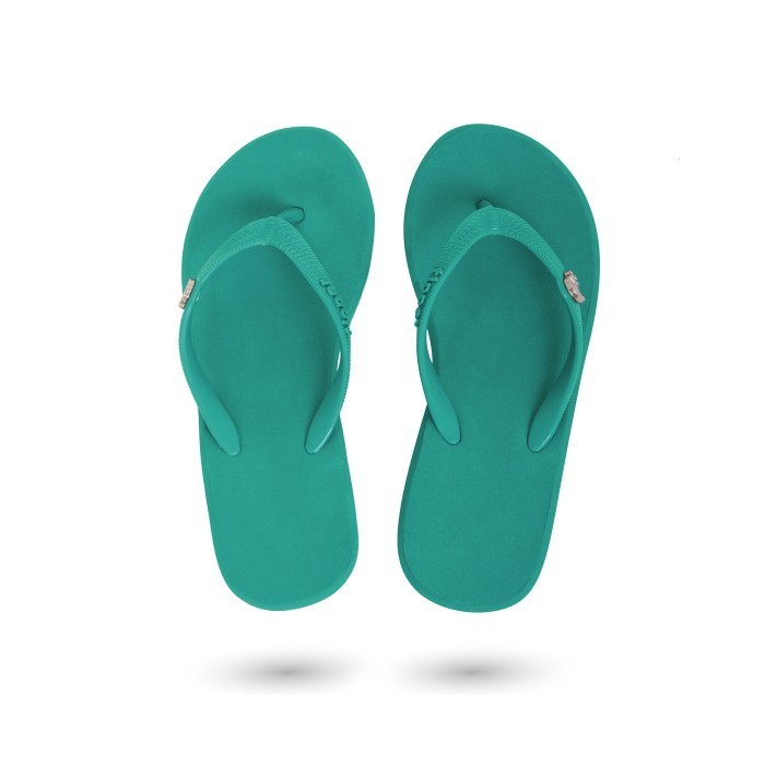 best -Fipper New Wedges S / Sandal Wanita / Green Emerald - 4