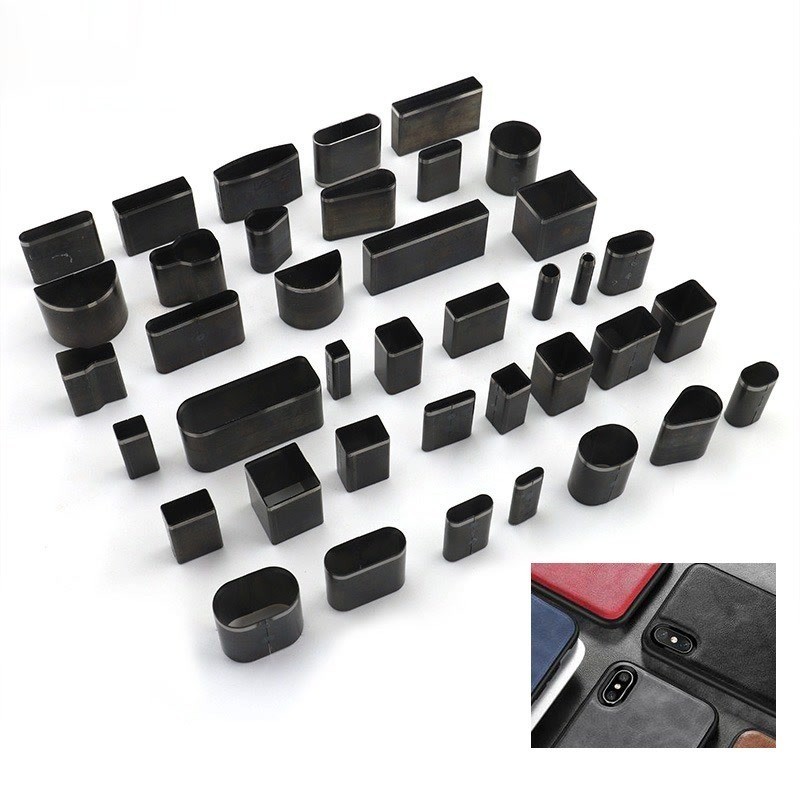 

24-55pcs/set Leather Hole Hollow Cutter Punch Sets Metal Hole Cutter Punches Handmade Leather Craft DIY Tool for Phone Holster
