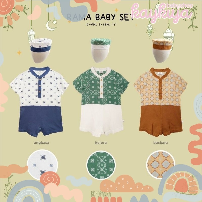 BOHOPANNA RAMA BABY SET