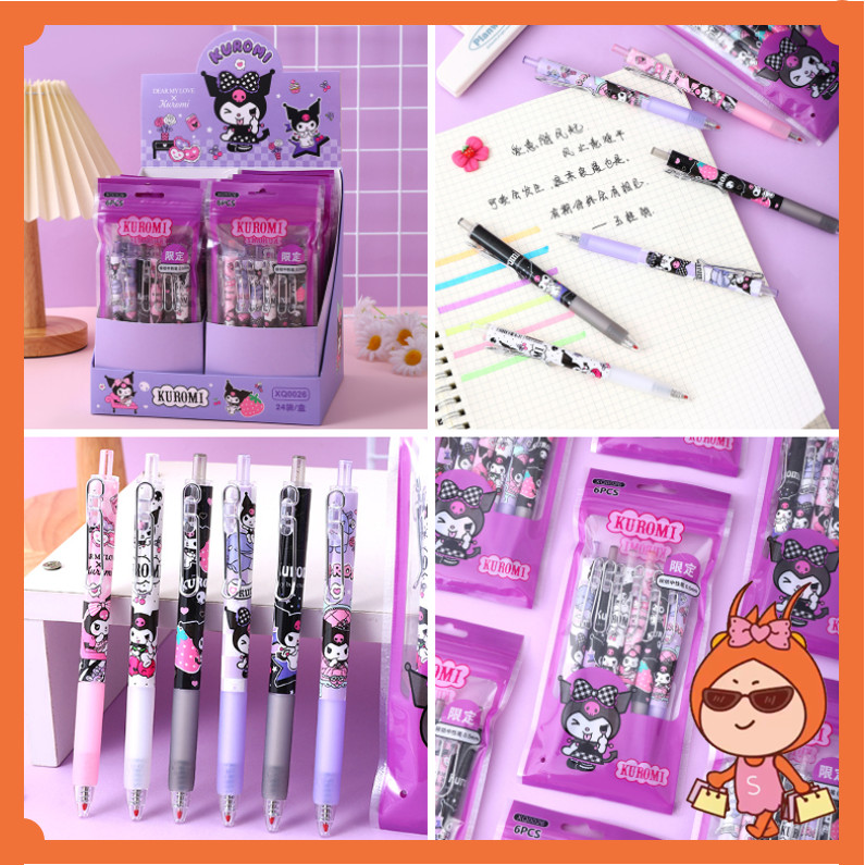 

Reseller Welcome - S6368 Pena Gel Mekanik Lucu / Bolpoin Mekanik Motif Kartun / Set Bolpoin Gel / Set Pena Kartun Isi 6 PCS