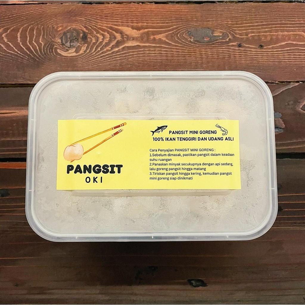 

Oki pangsit mini goreng ikan & udang