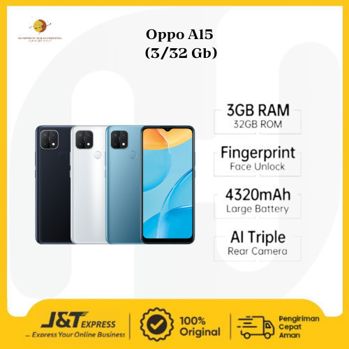 Oppo A15 3/32gb - Second Like New - Original 100%