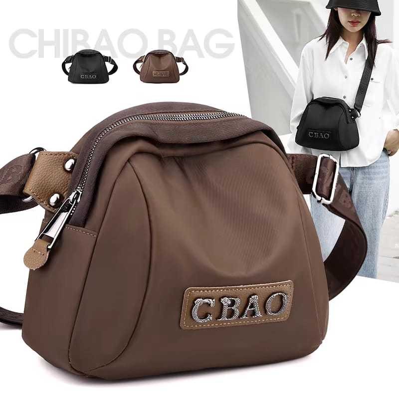 Tas Slingbag Wanita dan Pria Chibao CB 3926 Kombi Kulit Asli