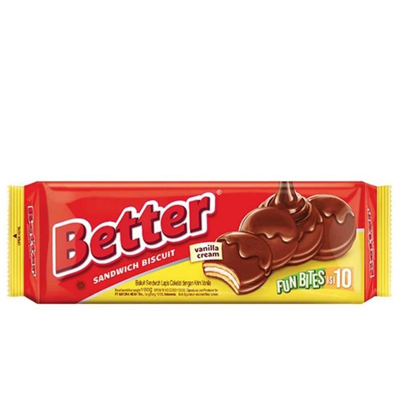 

Better sandwich vanilla Box Big Pack 100 gr