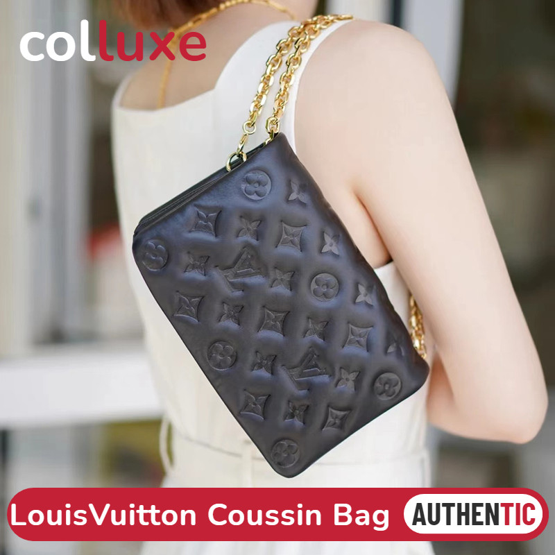 Loui*s Vuitton POCHETTE COUSSIN ladies/shoulder bag/chain bag/underarm bag