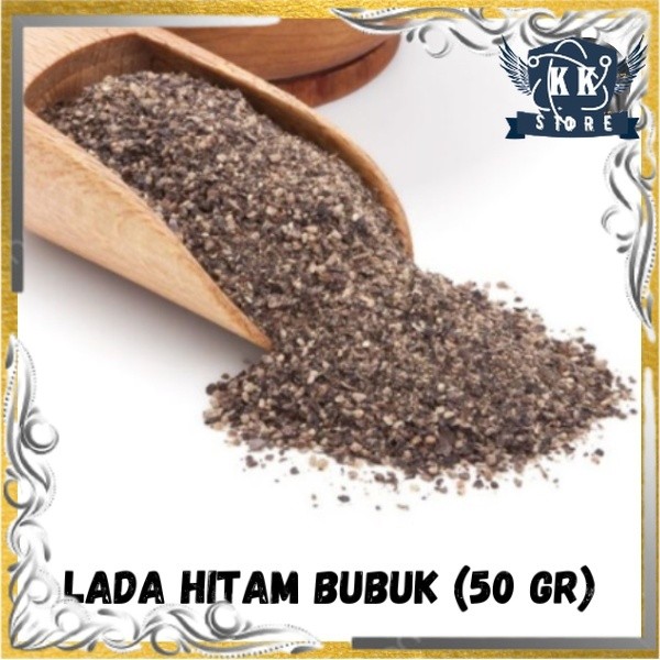 

Lada Hitam Bubuk 50 Gram Murni Original Lada Hitam Bubuk Merica Black Pepper Original Bumbu Rempah Dapur Masakan