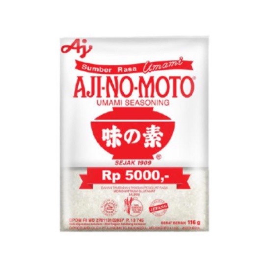 

Ajinomoto Penyedap Rasa 116 gr x 3 Pcs