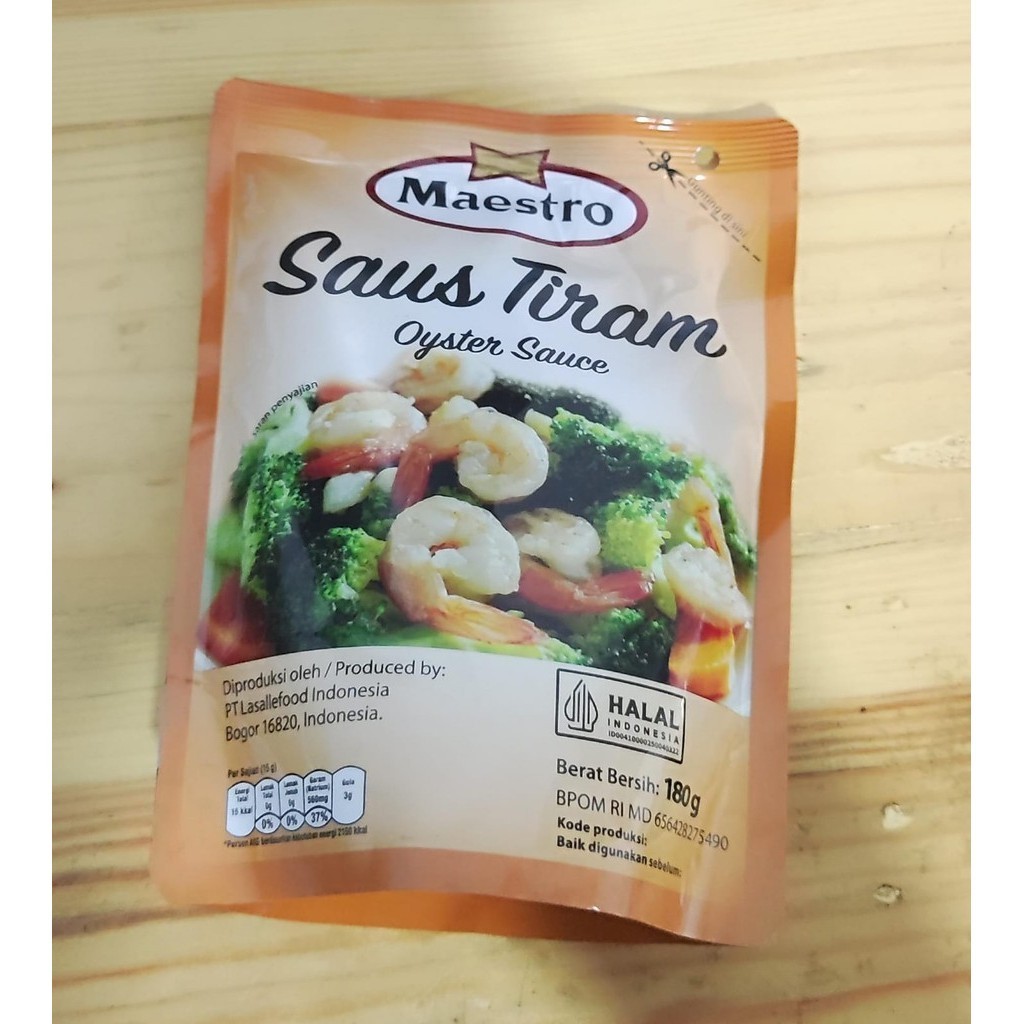 

Maestro Saus Tiram 180 gr PCS