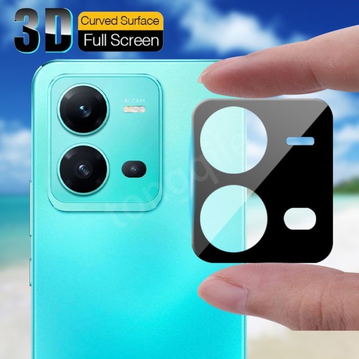 VIVO V25 E / V25 5G / V25 PRO 5G IMPROVED PREMIUM CAMERA PROTECTOR CLEAR CAMERA 3D ROUND FRAME NEW
