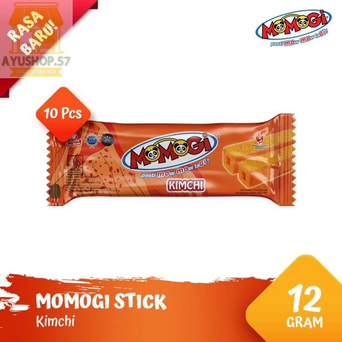 

Momogi Snack 1000an [10sachet/Pack] - Kimchi - AYUSHOP57