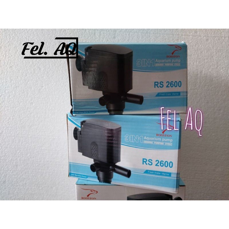 Rosston RS 2600 Pompa Air Celup Aquarium Aquascape RS-2600 Water Pump