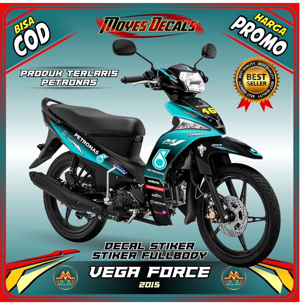Decal Vega Force Petronas - Decal Motor Vega Force Fullbody