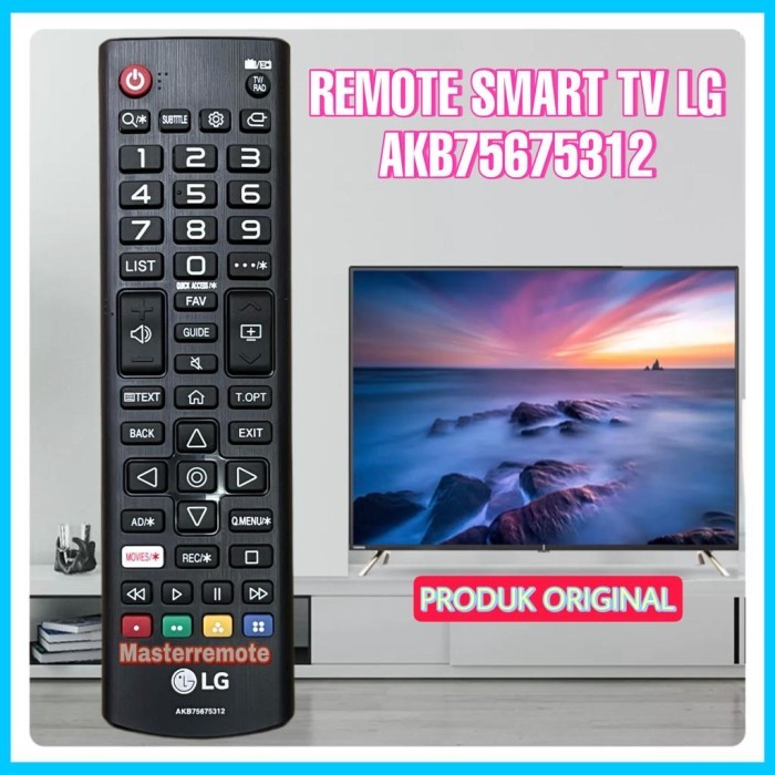 ES99 REMOT REMOTE TV LG SMART TV AKB75675312 ORIGINAL
