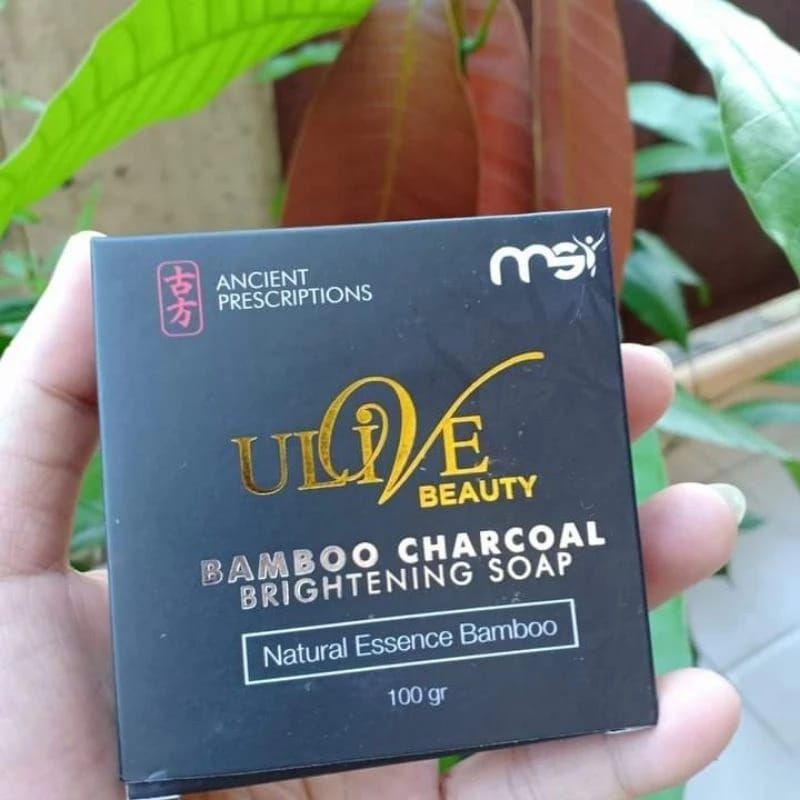 Sabun Bamboo Charcoal Ulive Beauty