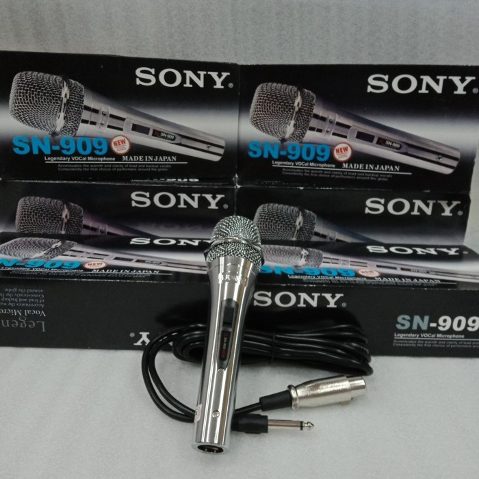 Mic kabel sony sn909/ mic sony sn 909/ mic sony stainless/ body besi