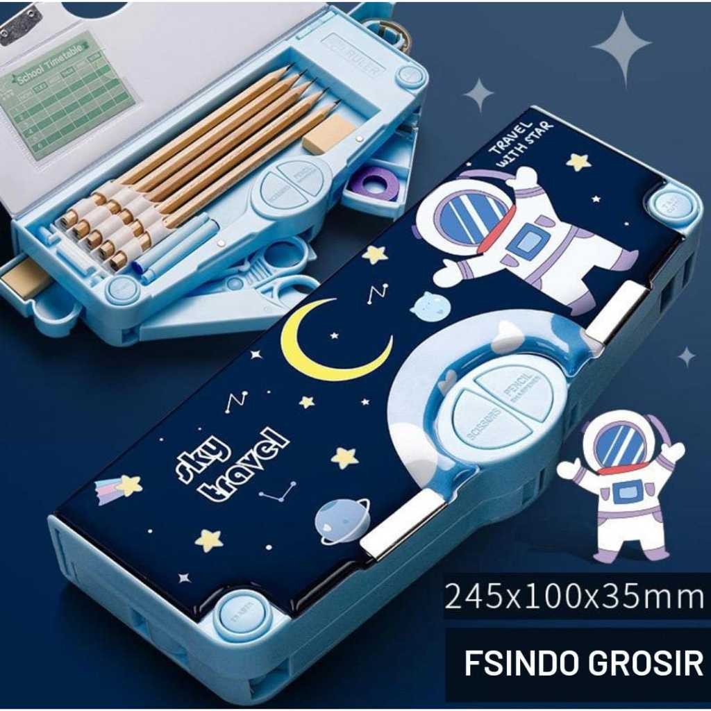 

Tempat Pensil Anak/ Pencil Case Motif Karakter PC6/ Kotak Alat Tulis