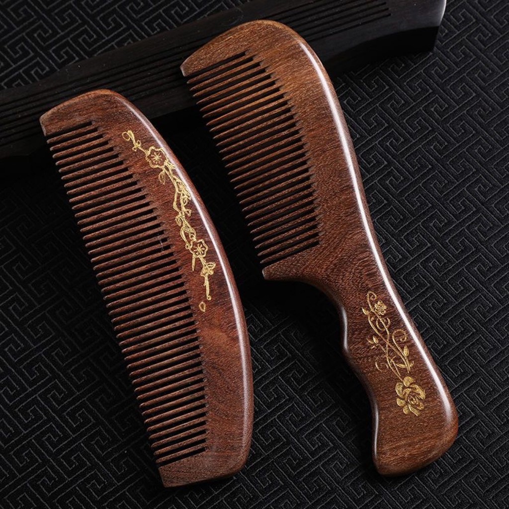 Sisir Kayu Eboni Sisir Kayu Cendana Domestik Sisir Kayu Tulisan Rambut Rontok Pijat Rambut Panjang S