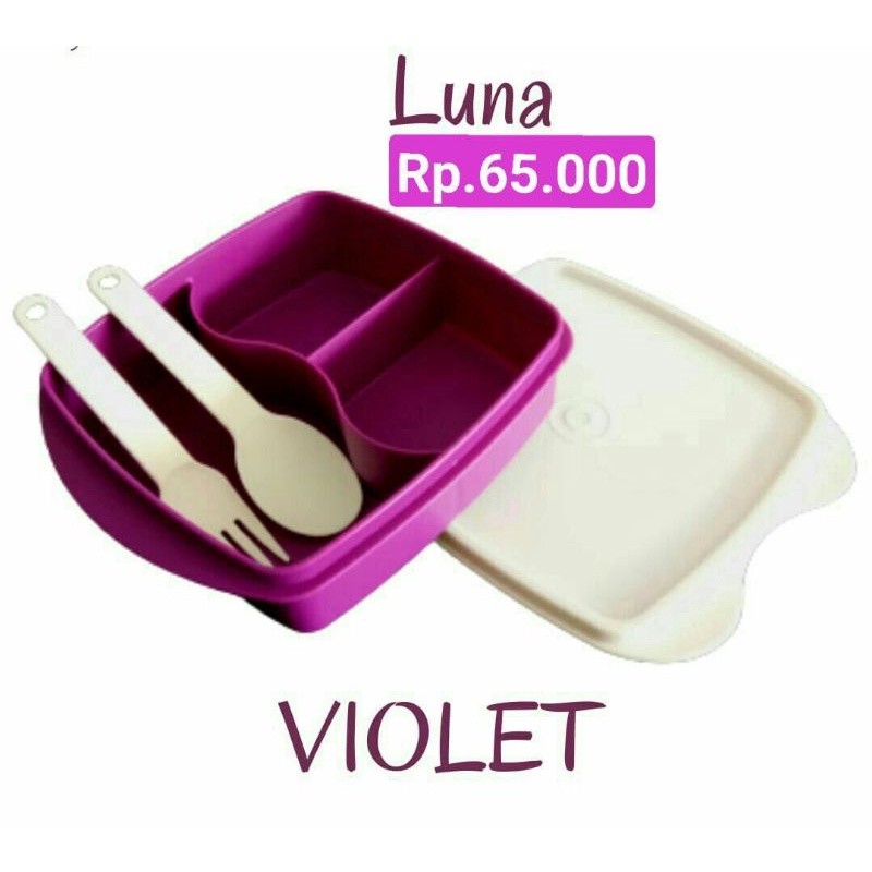 MOORLIFE - Luna Moorlife bergaransi tempat makan ( kotak bekal) free sendok dan garpu