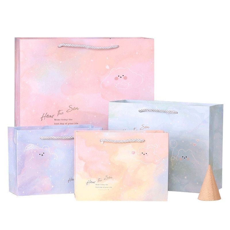 

Aneka Motif Paper Bag S M L XL / Paper Bag Valentine 3D Timbul, dll / Tas Kado Souvenir