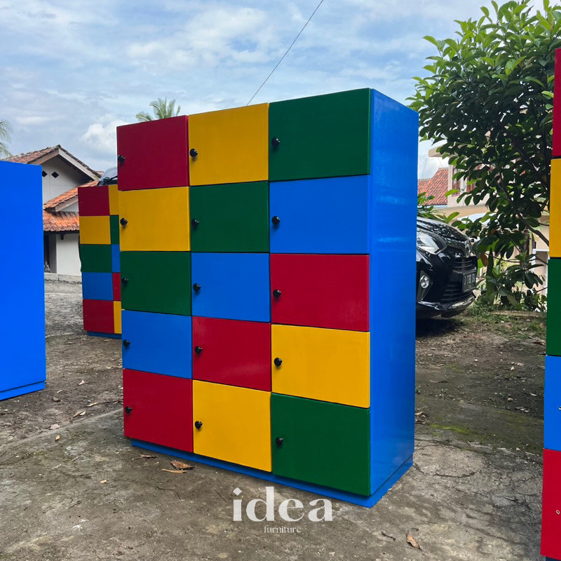 LEMARI HIGH QUALITY BAHAN BAGUS UNTUK SD TK ARSIP SEPATU BUKU SEKOLAH LOKER SERBAGUNA