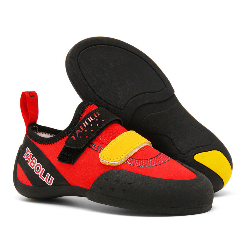 Professional Rock-Climbing Shoes Indoor Outdoor Children Climbing Shoes Beginners Entry-level Rock-C