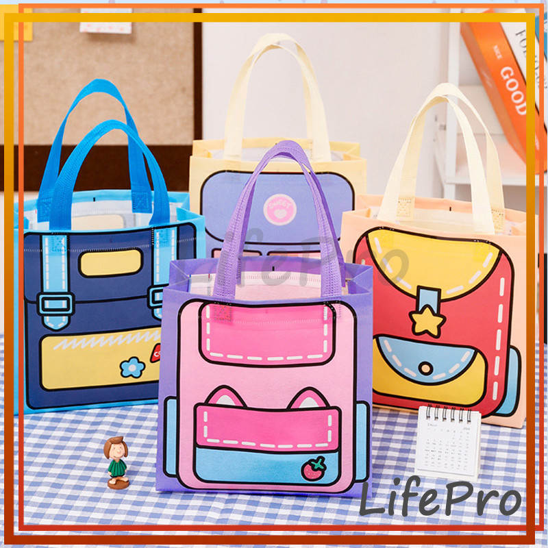 

Goodie Bag Tas Spunbond Motif Goodie Bag Non Woven Shopping Bag