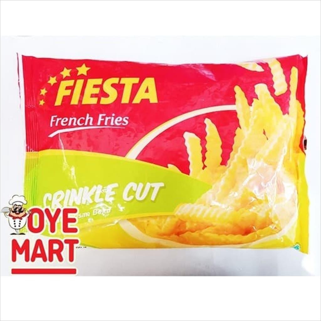 

FIESTA KENTANG GORENG CRINKLE CUT 500GR FRENCH FRIES