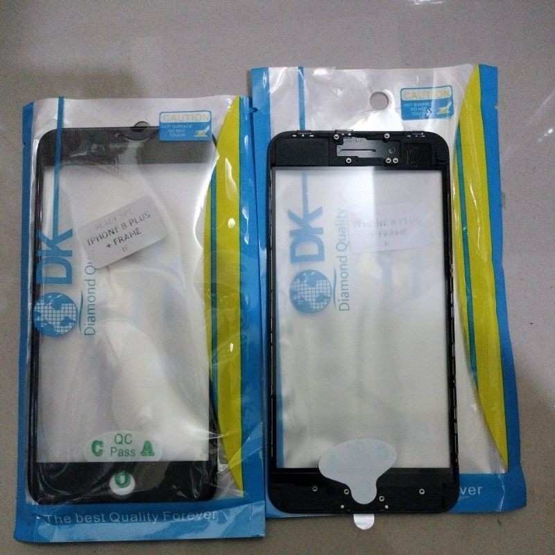 GLASS LCD KACA TOUCHSREEN IPHONE 8+PLUS OCA+FREME