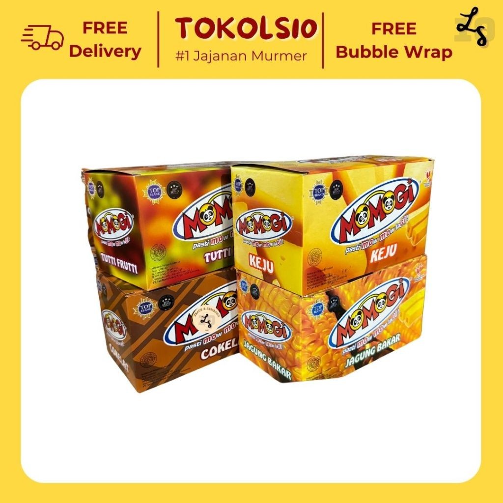 

[4 BOX] Momogi Lovers All Varian 1 Box isi 20 pcs @5gr