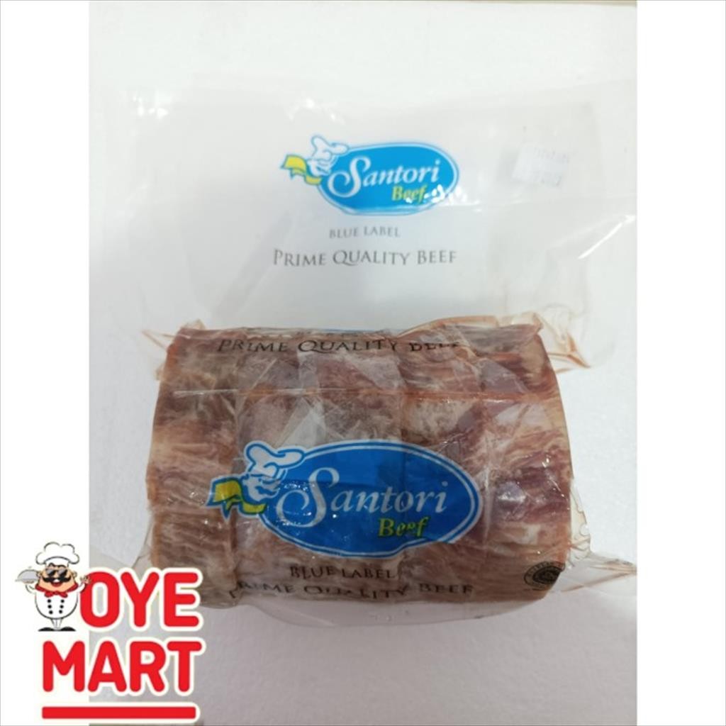 

BLUE LABEL SANTORI SIRLOIN 1KG ISI 5 PCS (200GR) / MELTIQ BEEF/DAGING SAPI/WAGYU