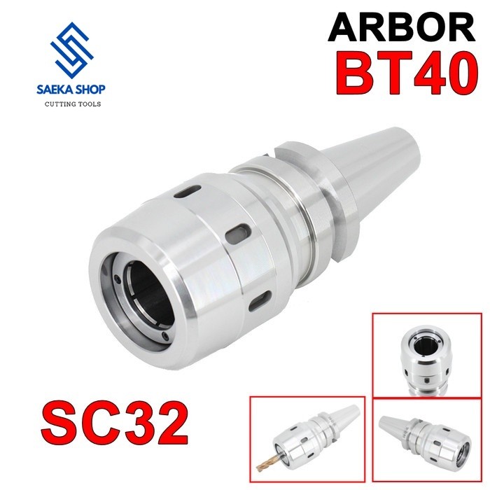 ARBOR BT40 C32 105 MILLING COLLET CHUCK C 32 HOLDER BT 40 SC32