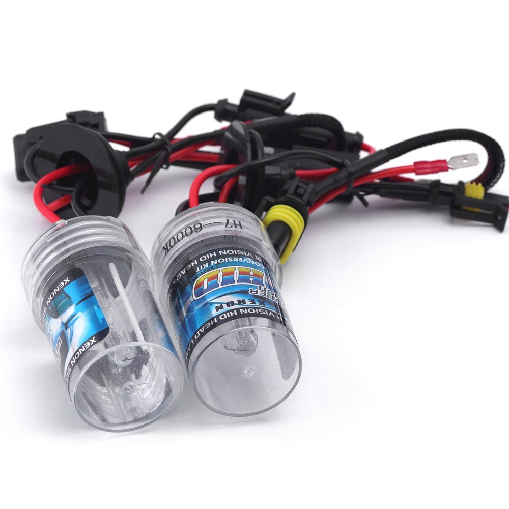 1pair hid xenon lights lamp xenon hid bulbs H7 HB4 H1 H3 H11 880 881 H27 9003 9005 9006 4300k 6000k 