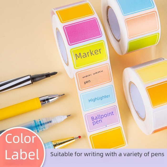 

Sticker Tag Label Nama 1,5 x 2,5 cm Stiker Marker Indeks Notes 15x25 mm (500 pcs/ Roll)