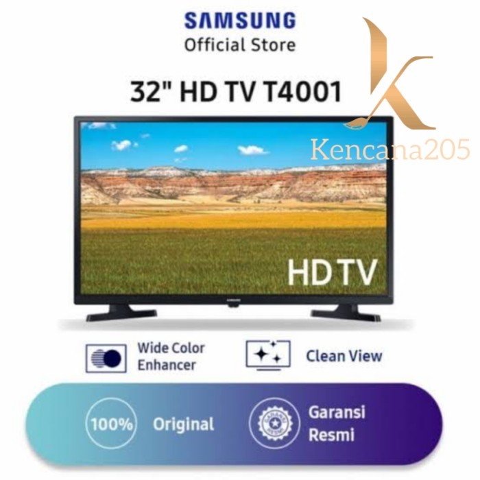 Led Tv Samsung 32 inch 32inch UA32T4001AK UA 32T4001 AK T4001 Digital - TV