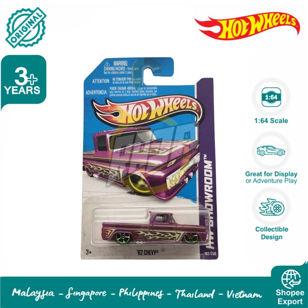 Hot Wheels 62 Chevy HW Showroom Pickup